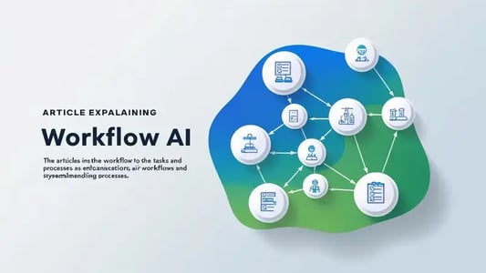 AIワークフローとは？活用のメリットや活用例を解説