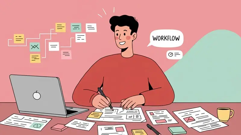 ワークフローの作り方とコツを解説！おすすめツールも紹介